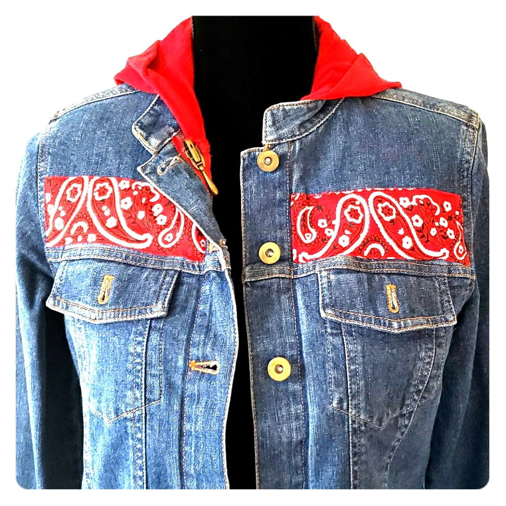Susan Bristol Denim Jacket Size Small